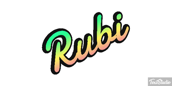 Rubi Text effect