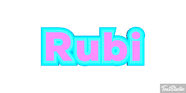 Rubi Text effect