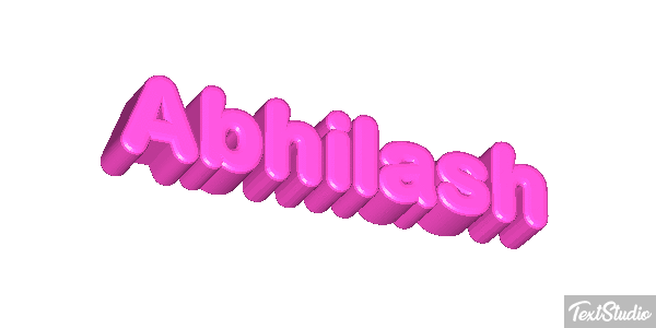 Abhilash Texteffekt