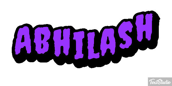 Abhilash Texteffekt