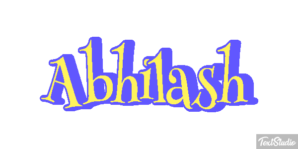Abhilash Texteffekt