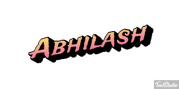 Abhilash Texteffekt