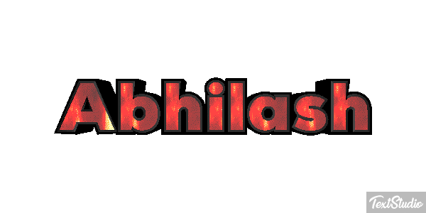 Abhilash Texteffekt