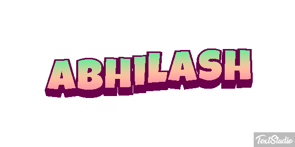 Abhilash Texteffekt