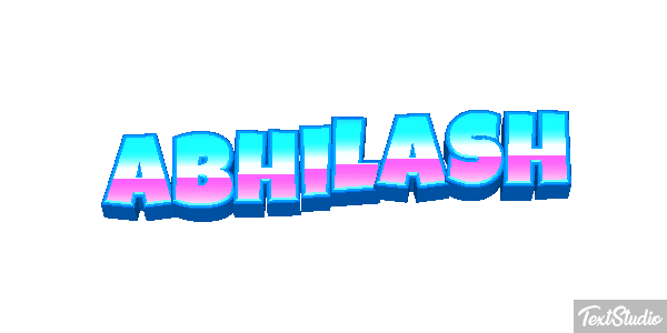 Abhilash Texteffekt