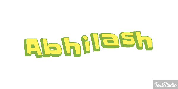 Abhilash Texteffekt