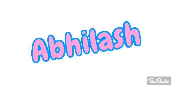 Abhilash Texteffekt