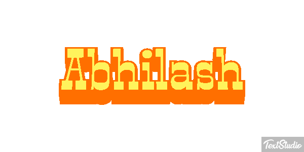 Abhilash Texteffekt