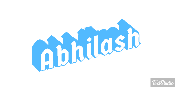 Abhilash Texteffekt