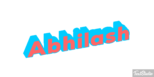 Abhilash Texteffekt
