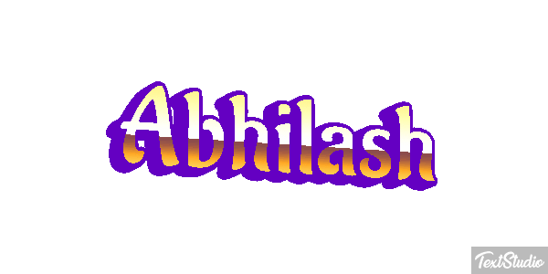 Abhilash Texteffekt