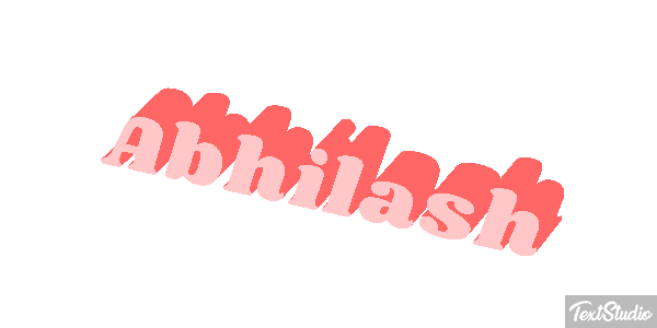 Abhilash Texteffekt