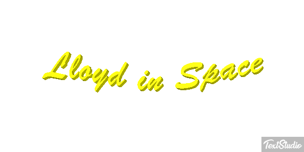 Lloyd in Space Texteffekt