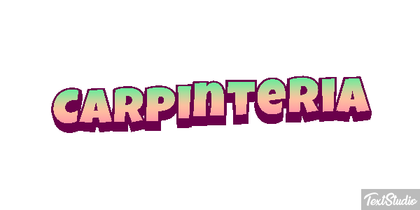 Carpinteria Efekt tekstowy