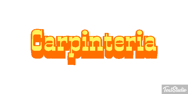 Carpinteria Efekt tekstowy
