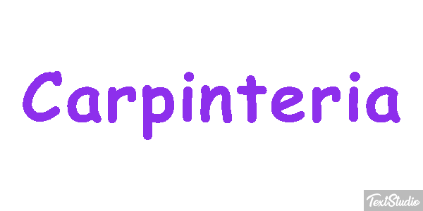 Carpinteria Efekt tekstowy