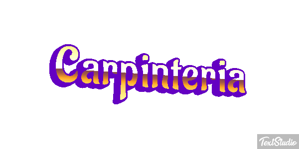 Carpinteria Efekt tekstowy