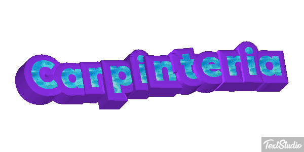 Carpinteria Efekt tekstowy
