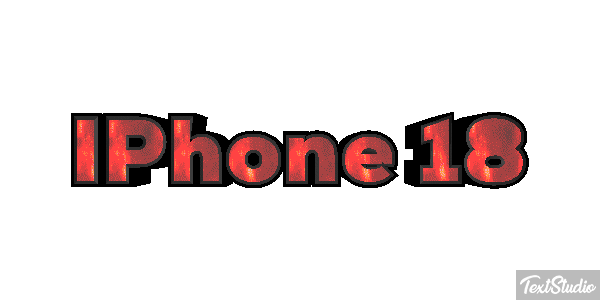 IPhone 18 Text effect