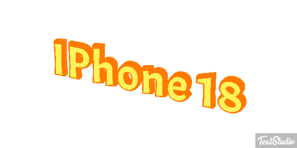 IPhone 18 Text effect