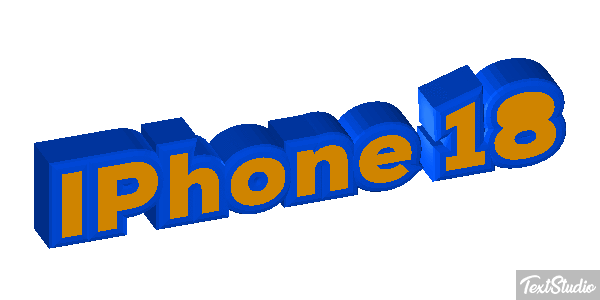 IPhone 18 Text effect