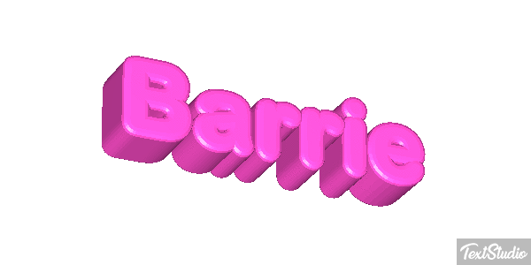 Barrie Text effect