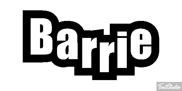 Barrie Text effect