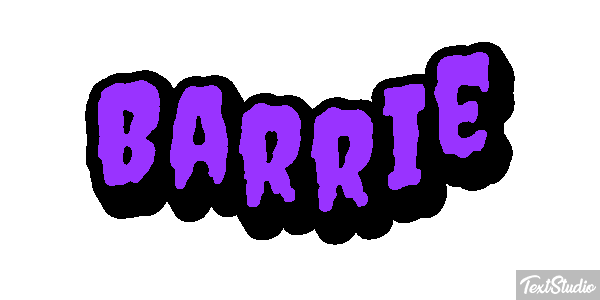 Barrie Text effect