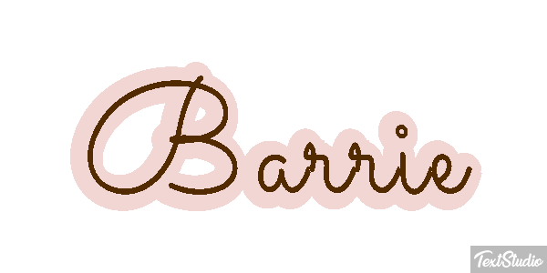 Barrie Text effect
