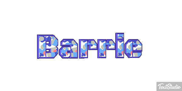 Barrie Text effect