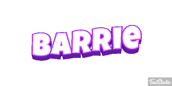 Barrie Text effect