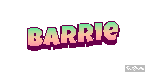 Barrie Text effect