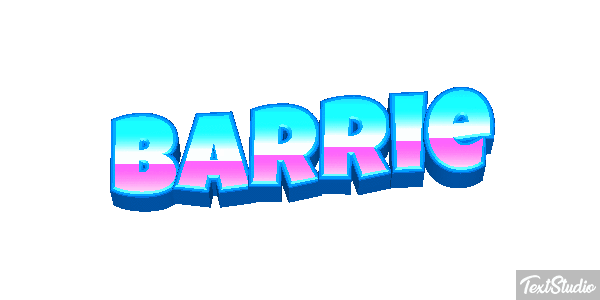 Barrie Text effect