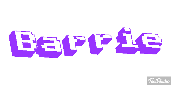 Barrie Text effect