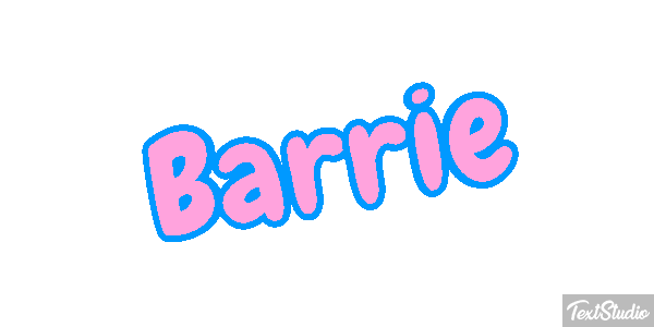 Barrie Text effect