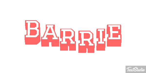 Barrie Text effect