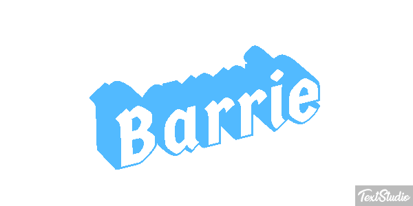 Barrie Text effect