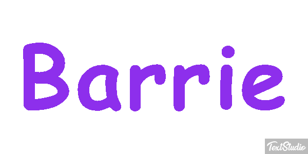 Barrie Text effect