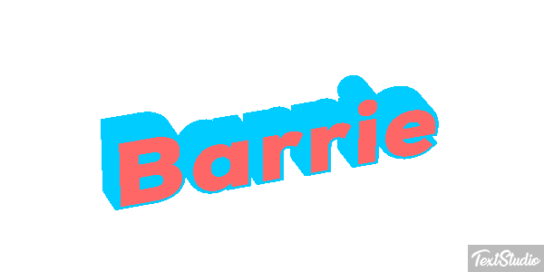 Barrie Text effect