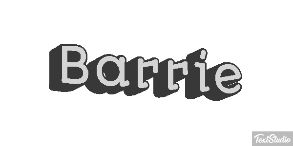 Barrie Text effect