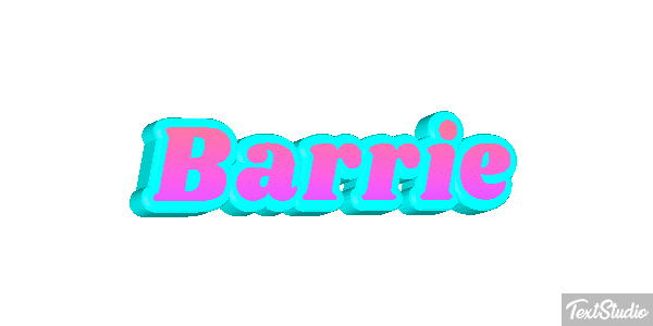 Barrie Text effect