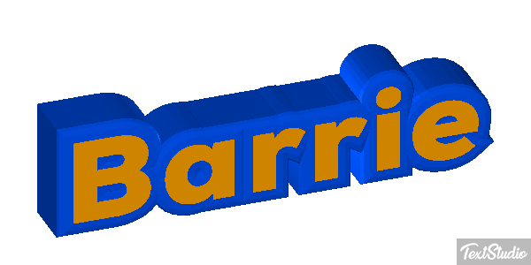Barrie Text effect
