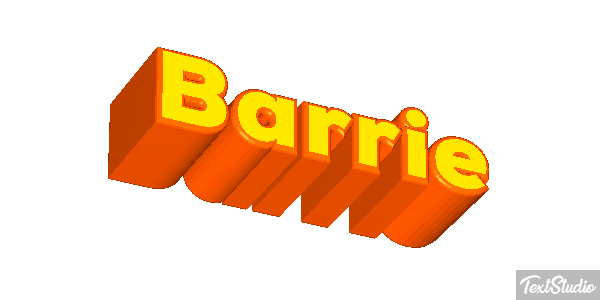Barrie Text effect
