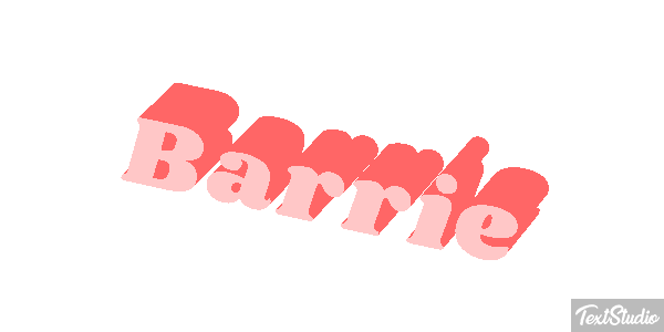 Barrie Text effect