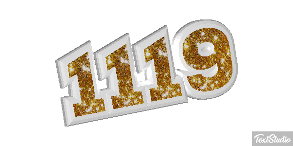 1119 Text effect