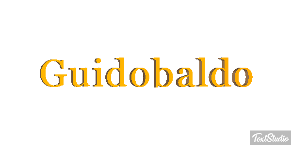 Guidobaldo Effetto testo