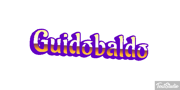 Guidobaldo Effetto testo
