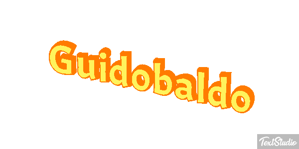 Guidobaldo Effetto testo