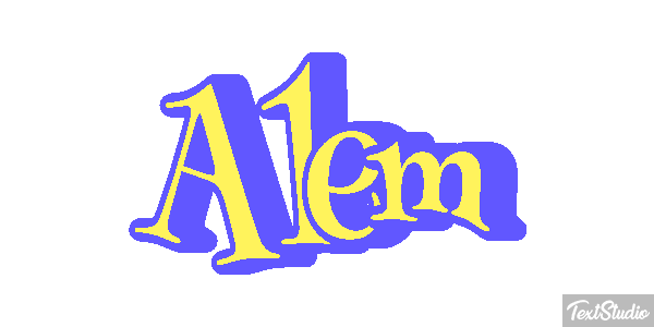 Alem Text effect