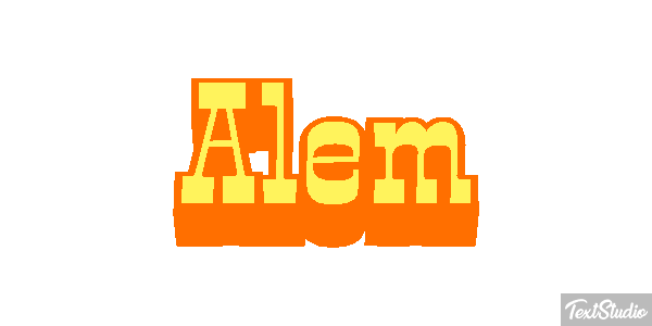 Alem Text effect